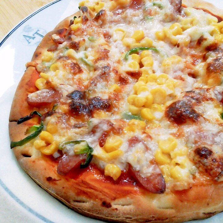 市販のピザ使って。。パーティーＰｉｚｚａに～♬